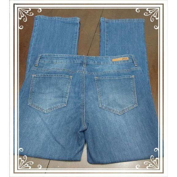 NWOT~DOLLHOUSE SASHA Bootcut Jeans Juniors Sz 13 - Picture 3 of 4